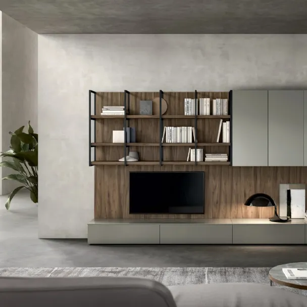 Parete Attrezzata Living Time di Arredo3