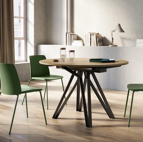 Tavolo rotondo allungabile York di Arredo3